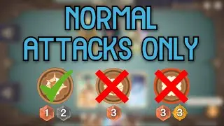 Winning In TCG Using ONLY NORMAL ATTACKS