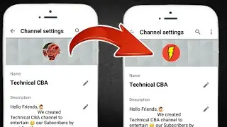 How to change youtube channel profile picture