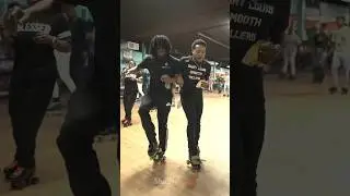 They got that bounce🔥🛼 #stlouis #rollerskating