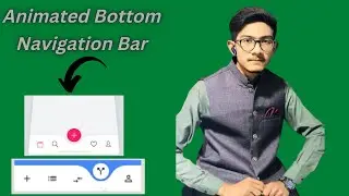 Flutter Tutorial - Animated Curved Navigation Bar |Bottom Navigation Bar is the Right Way in 2023