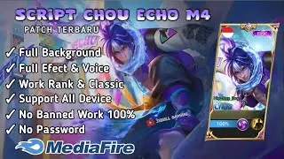 UPDATE‼️ SCRIPT SKIN CHOU ECHO NO PASSWORD PATCH TERBARU 2023 - SCRIPT CHOU ECHO NO PASSWORD