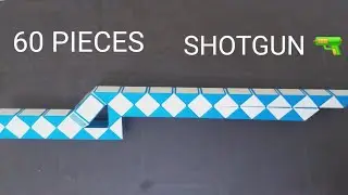 Rubik's cube|snake cube 60 pieces 🔫🔫 How to make shotgun tutorial 🔫🔫