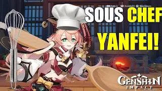 When You Pull Yanfei In The Kitchen! 