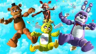GMOD • Freddy, Bonnie, Foxy and Сhica • Legendary Ragdolls [Five Nights at Freddy's]