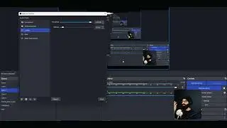 Edited Audio + Video Settings in Live Stream | OBS Studio