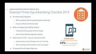 Amazon Advertising Checklist: Prime Day 2019- Virtual Summit