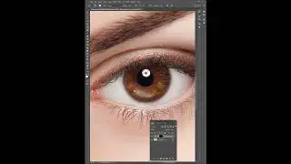 How to Change Eye Color in Adobe Photoshop - shorts