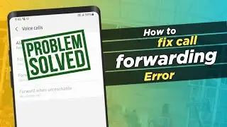 Call settings error unexpected response from network | Call forwarding kaise kare 2022