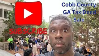 Georgia Tax Deed Sale Up Close #taxdeedinvesting #taxdeeds #storytime #vlog #howto #realestate