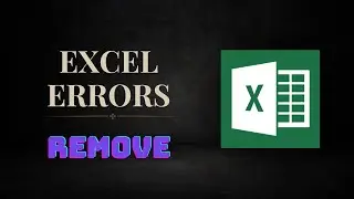 How to remove different types of formula errors in MS Excel 0/0/00/00 ?