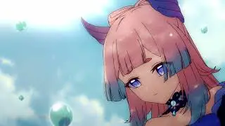 Genshin Impact Animation Edit (Running up that hill - Kate Bush) 4K