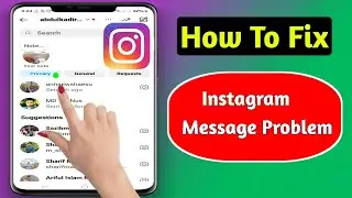 Instagram Messages Not Showing | Fix Instagram message problem 2024 [ New Update ]