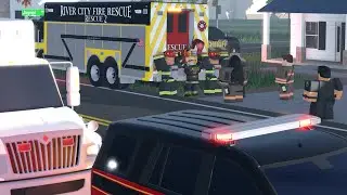 Fake FIRE Department DESTROYS Evidence during a scene..