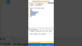SQL One Minute Tutorial- 009- 