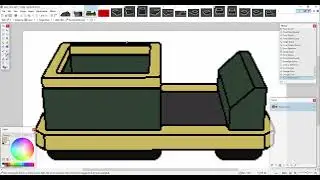Pivot Alien Invasion Series 2 Part 26 making of/behind the scenes: drawing 3D sprites