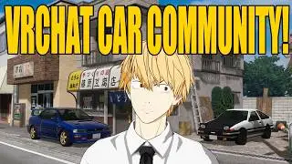 VRChat Car Community! Visiting Fujiwara Tofu