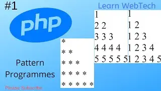 pattern programs in PHP