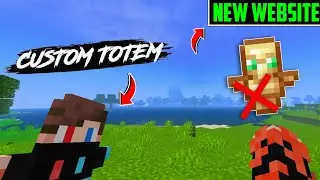Make Your Own Skin Totem For Mcpe || New Website || Minecraft Custom Totem