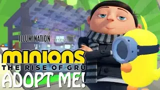 NEW MINIONS: THE RISE OF GRU UPDATE IN ADOPT ME 🥚 NEW ZODIAC MINION CHICK PETS