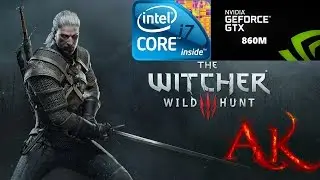 THE WITCHER III wild hunt FPS TEST on lenovo y50 (GTX 860 M )