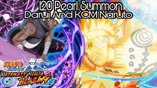 Naruto Shippuden Ultimate Ninja Blazing | 120 Pearl Summon KCM Naruto And Darui