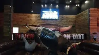 Bull Riding nube lol fell quick in the club