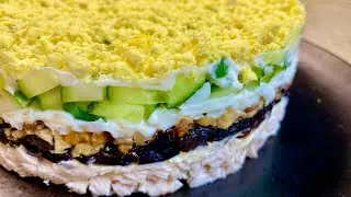 Dieses Rezept kennen nur wenige! Leckeres Rezept Salat! Gesund und lecker!