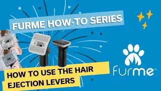 How to Use the CLEAN Hair Ejection Levers on your furMe Brushes