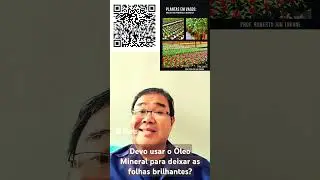Devo usar o óleo mineral para deixar as folhas brilhantes? #robertotakane #livrosubstratotecnico
