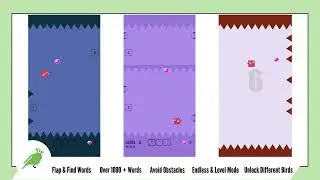 Bird And Words  Avoid Spike For iOS And Android