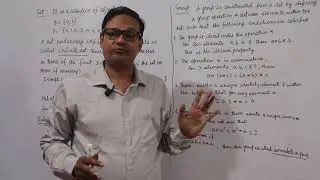 Set, Group and Commutative Group
