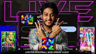 eFootball 25 v4.0.0 Final Playstore Update Gameplay From Konami Official - Earn Money Online