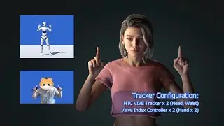 iClone8 real-time motion capture using HTC VIVE Trackers