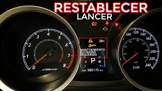 Mantenimiento Rutinario Requerido Mitsubishi Lancer - Quitar