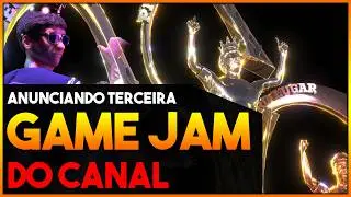ANUNCIANDO A TERCEIRA GAMEJAM DO CANAL! (FAÇA SUA INSCRIÇÃO) #gamejam #itchio #premios
