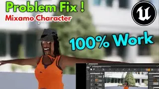 Mixamo Character Problem Fix in Unreal Engine 4 Easy Way to Fix Mixamo Character Materials | 