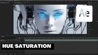 Animate with Hue/Saturation in After Effects | Color-changing effect