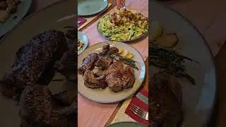 Steak with ceasarsalad and sweetpotatos @QuangPhamCooking