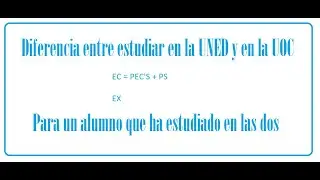 Comparativa entre UNED y la UOC opinion y opiniones personales sobre las diferencias
