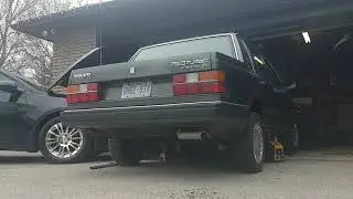 Volvo 760 turbo first start in 7 years