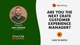 Are You the Next CRATE Customer Experience Manager?