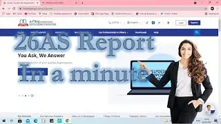 How to download 26as report in new income tax site | 26as नए पोर्टल से कैसे डाउनलोड करे |