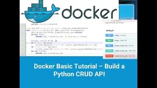 🚀 Docker Basic Tutorial - Build a Python CRUD API