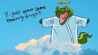 God is a Crocodile. Squad Stream with Hyper RPG! | Drawfee Aftershow Stream Archive | 9/30/2019