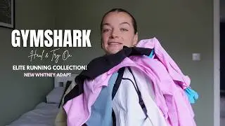 GYMSHARK HAUL & TRY ON | ELITE RUNNING COLLECTION, WHITNEY ADAPT, ALL NEW IN!