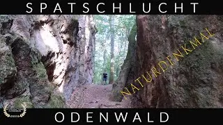 DIE SPATSCHLUCHT | WANDERN ODENWALD BERGSTRASSE DEUTSCHLAND | DOKU RHEIN-NECKAR