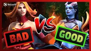GOOD vs BAD Mid Lane Players - What's The Difference? (Dota 2)