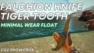 Falchion Knife Tiger Tooth (Minimal Wear) | CS2 Skin Showcase #976