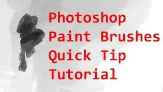 Adobe Photoshop Quick Tip - Create Paint Brushes