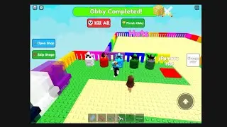 Beating Impossible Obby In first person